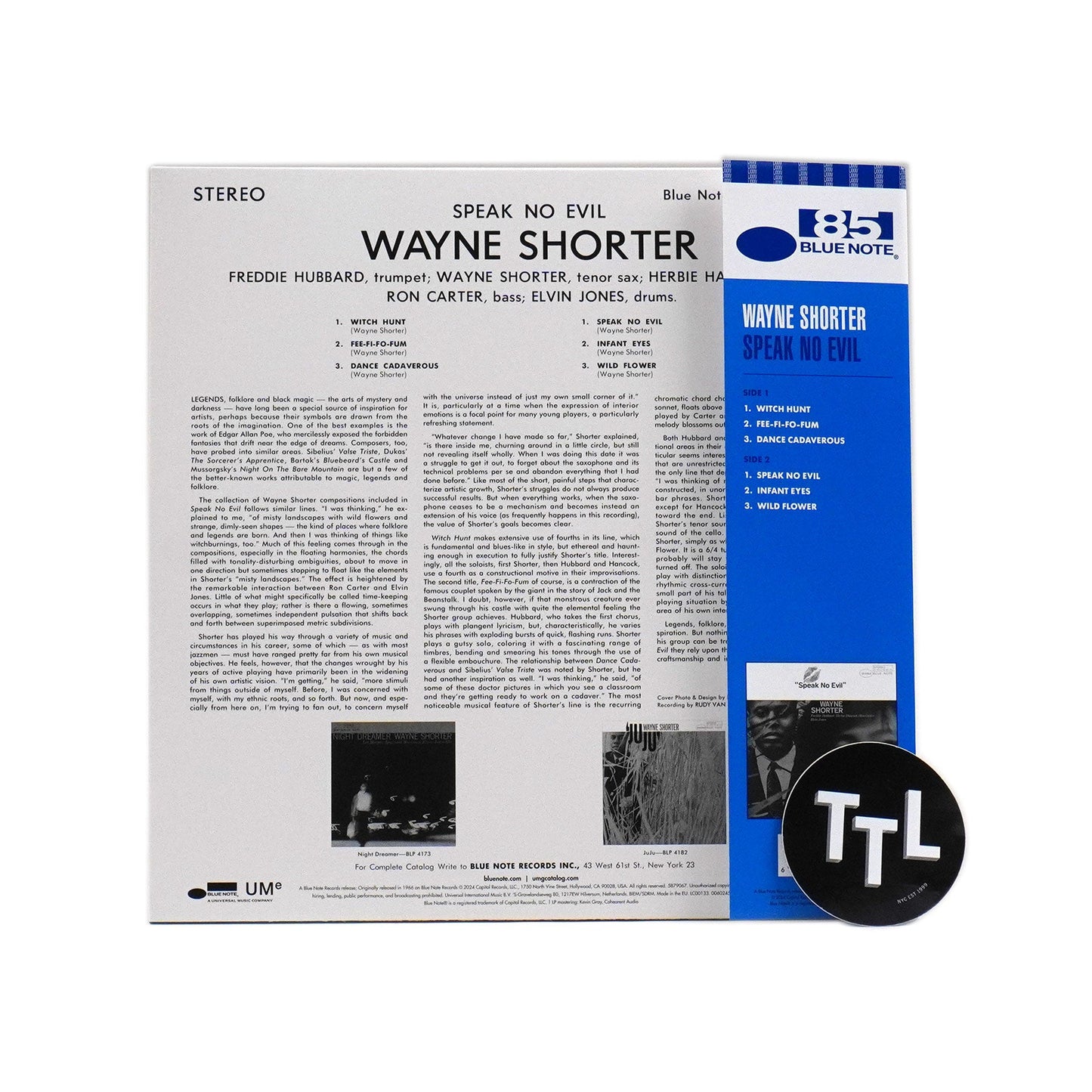 Wayne Shorter: Speak No Evil (180g, Indie Exclusive Colored Vinyl) Vinyl LP