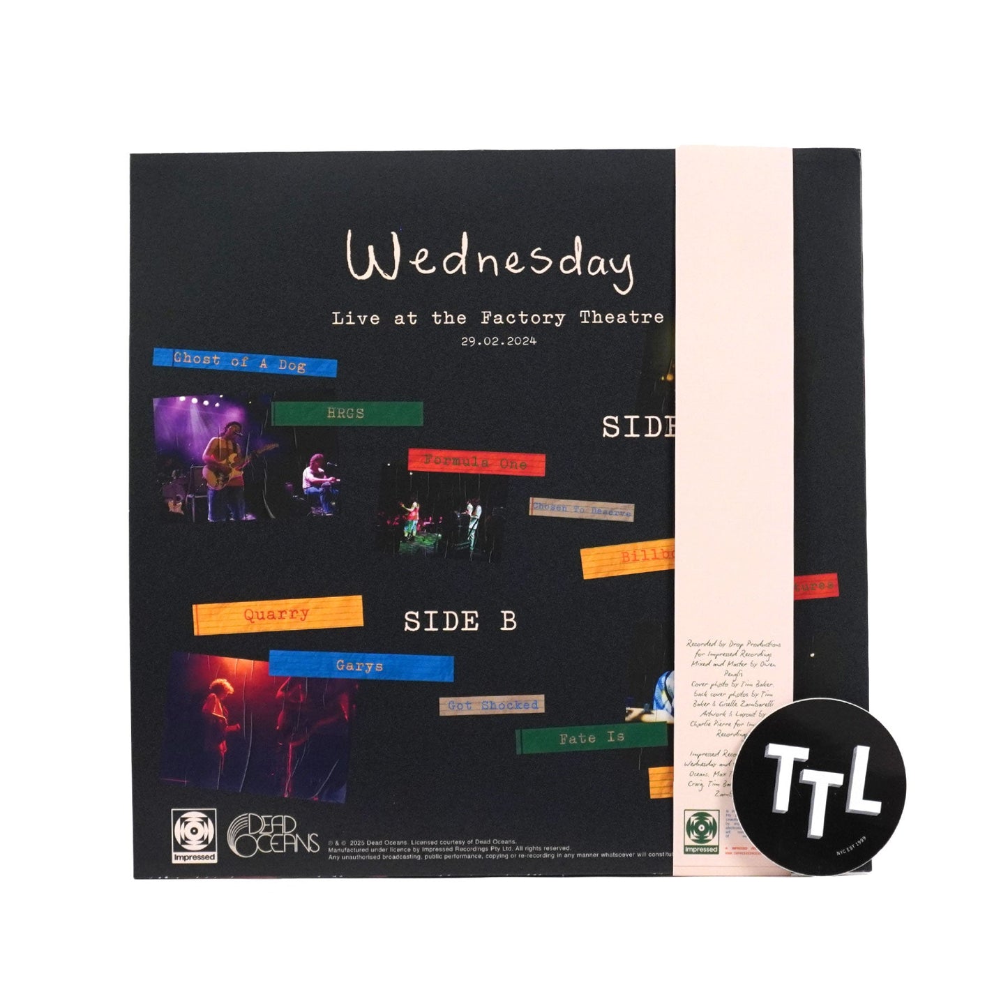 Wednesday: Live At The Factory Theatre (Import, Colored Vinyl) Vinyl LP