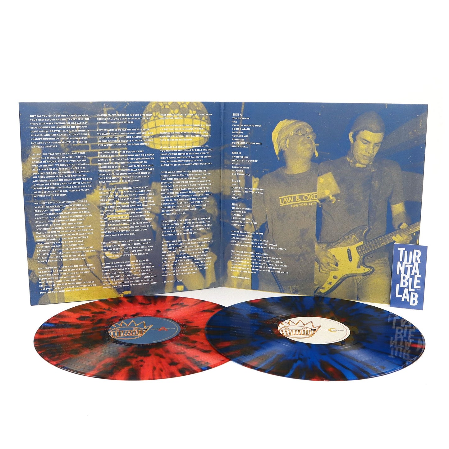 Ween: God Ween Satan - Live (Red & Blue Colored Vinyl) Vinyl 2LP