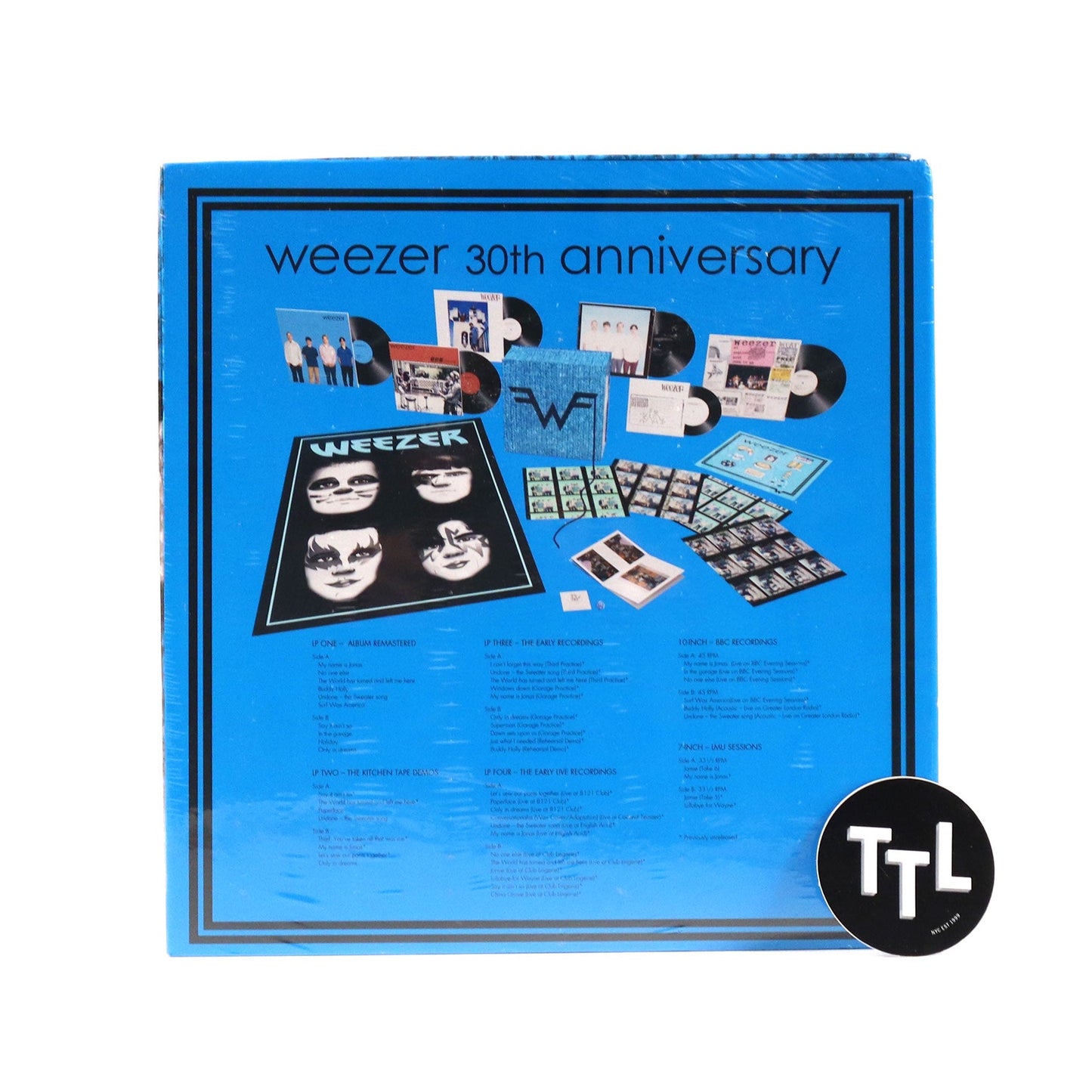 Weezer: Blue Album - Super Deluxe Edition (180g) Vinyl 4LP Boxset