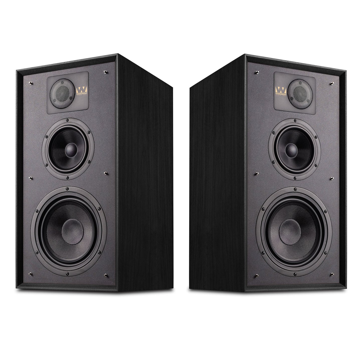 Wharfedale: Linton Speakers + Stands Set (Pair) - Black Oak