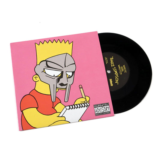 White Girl Wasted: Barz Simpson (MF Doom, Jay Electronica) Vinyl 7" - LIMIT 1 PER CUSTOMER