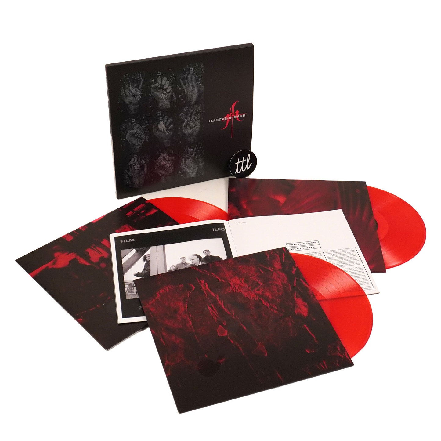 Xmal Deutschland: Gift - The 4AD Years (Colored Vinyl) Vinyl 3LP