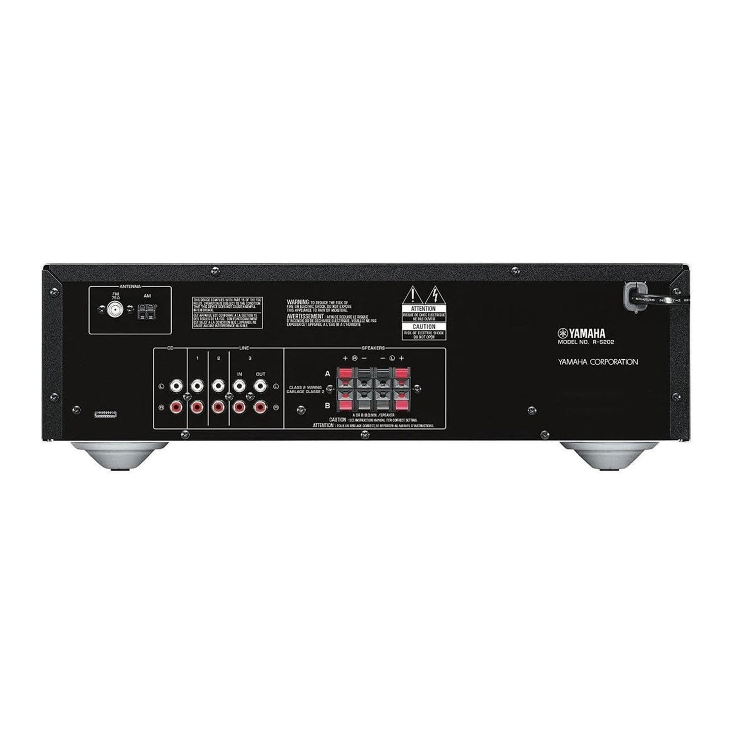 Yamaha: R-S202BL Natural Sound Stereo Receiver w/Bluetooth (Open Box Special)