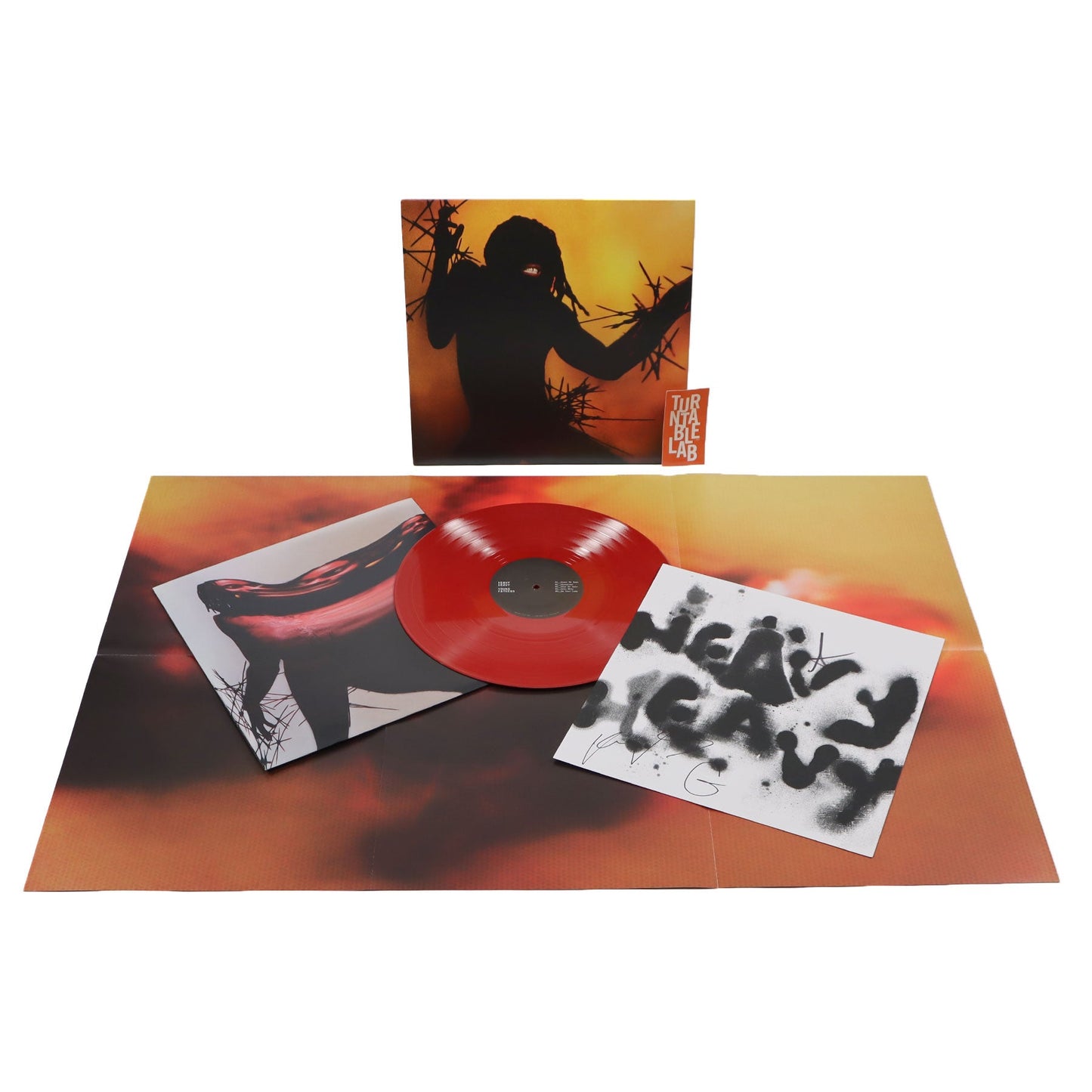 Young Fathers: Heavy Heavy (Indie Exclusive Colored Vinyl) Vinyl LP + Exclusive Print