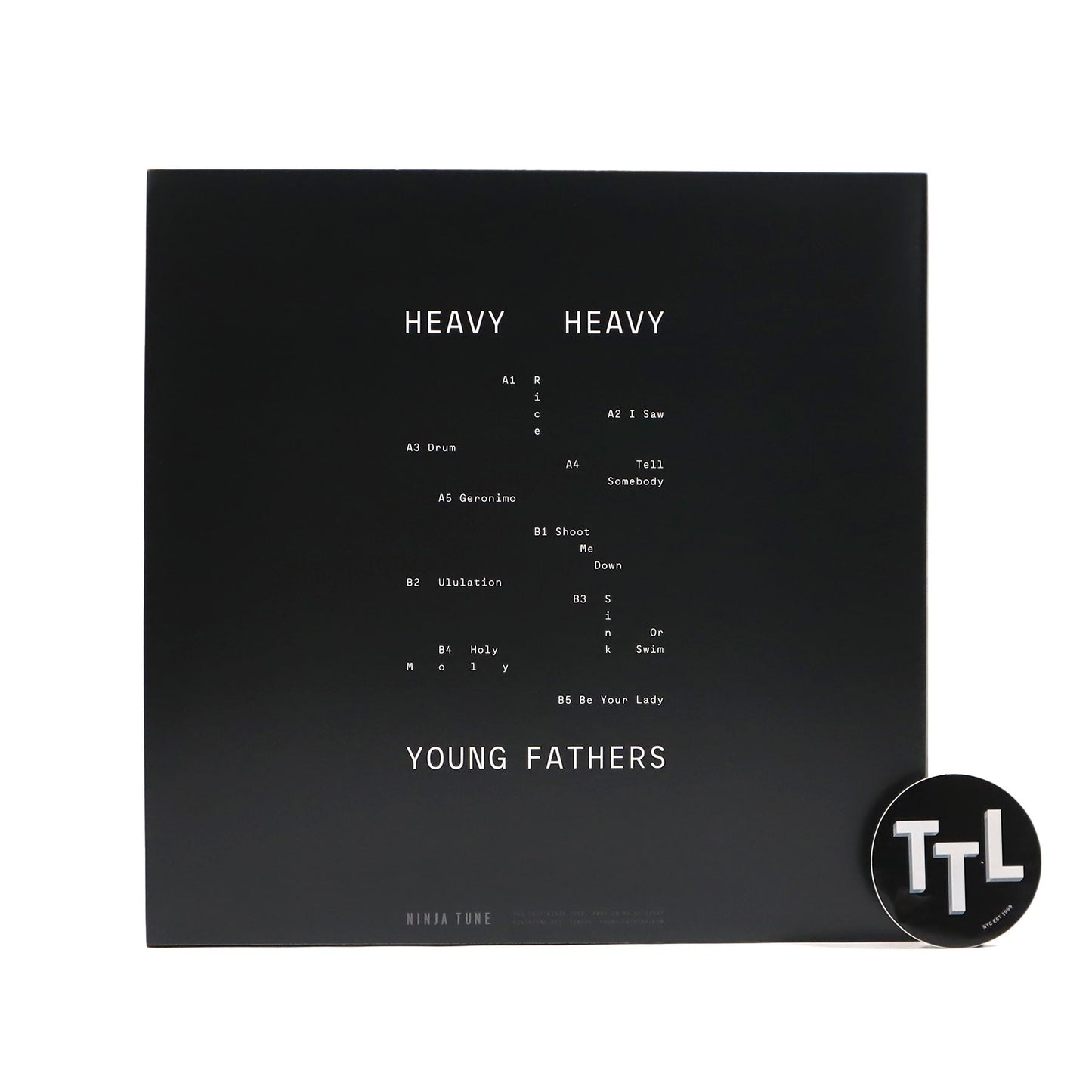 Young Fathers: Heavy Heavy (Indie Exclusive Colored Vinyl) Vinyl LP + Exclusive Print