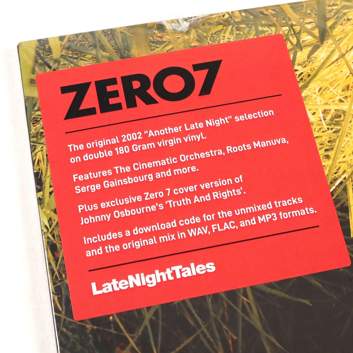 Zero 7: Another Late Night (Late Night Tales) (180g) Vinyl 2LP